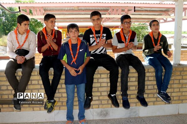 برگزاری پیش اردوی ملی دانش‌آموزان پیشتاز پسر استان زنجان