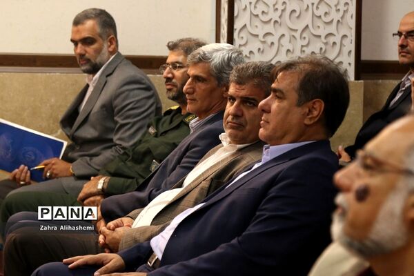 آیین کلنگ زنی مدارس خیریه آموزش و پرورش منطقه 5 تهران