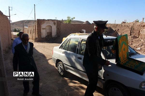 کاروان زیرسایه خورشیددر هنگ مرزی و مناطق سیل زده شهرستان درمیان خراسان جنوبی