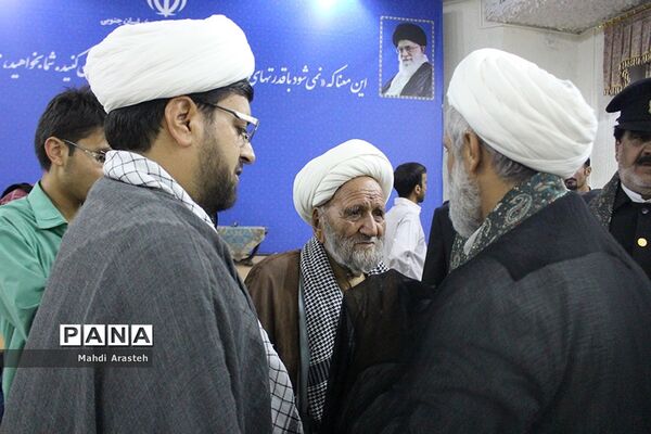 دیدار نماینده ولی فقیه و امام جمعه شهرستان بیرجند با کاروان حرم بارگاه رضوی