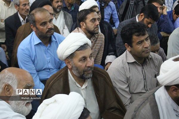 دیدار نماینده ولی فقیه و امام جمعه شهرستان بیرجند با کاروان حرم بارگاه رضوی