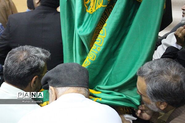 دیدار نماینده ولی فقیه و امام جمعه شهرستان بیرجند با کاروان حرم بارگاه رضوی