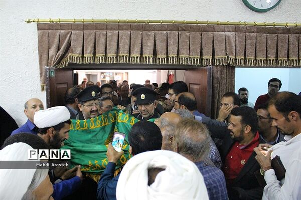 دیدار نماینده ولی فقیه و امام جمعه شهرستان بیرجند با کاروان حرم بارگاه رضوی