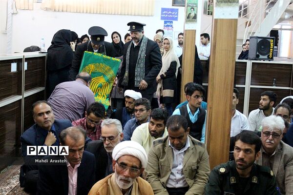 حضور کاروان رضوی در دفتر ثبت اسناد رسمی خراسان جنوبی