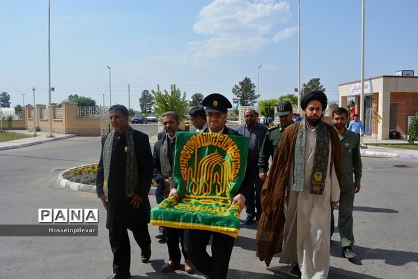 حضور دومین گروه کاروان خدام رضوی در شهرستان فردوس استان خراسان جنوبی