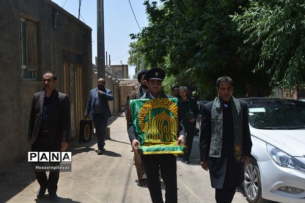 حضور دومین گروه کاروان خدام رضوی در شهرستان فردوس استان خراسان جنوبی