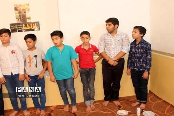 بازدید از فعالیت های دارالقرآن تبیان منطقه آب پخش  بوشهر