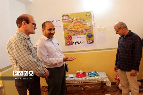 بازدید از فعالیت های دارالقرآن تبیان منطقه آب پخش  بوشهر