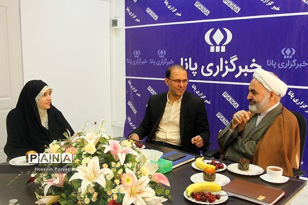 حضور معاون حقوقی و امور مجلس آموزش و پرورش در خبرگزاری پانا