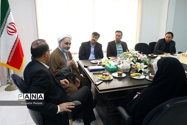 حضور معاون حقوقی و امور مجلس آموزش و پرورش در خبرگزاری پانا