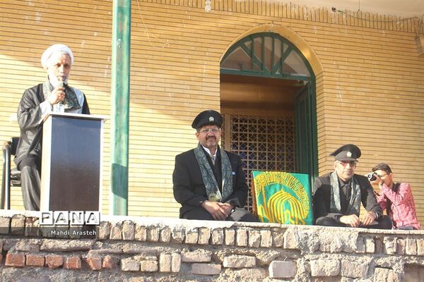 حضور خادمان رضوی در شهرستان زیرکوه خراسان جنوبی
