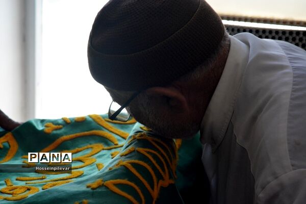 جشن دهه کرامت و حضور دومین گروه کاروان خدام رضوی در شهرستان سرایان استان خراسان جنوبی