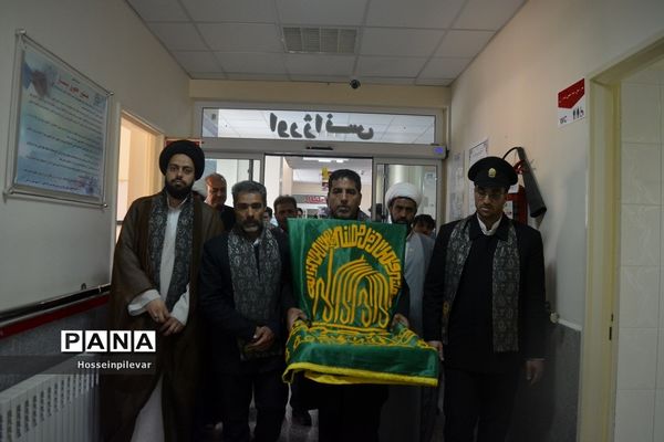 جشن دهه کرامت و حضور دومین گروه کاروان خدام رضوی در شهرستان سرایان استان خراسان جنوبی