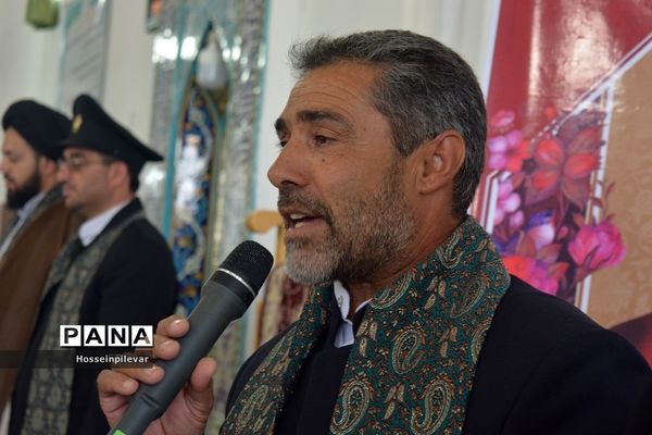 جشن دهه کرامت و حضور دومین گروه کاروان خدام رضوی در شهرستان سرایان استان خراسان جنوبی