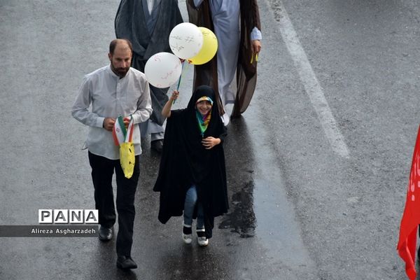 راهپیمایی هفته عفاف و حجاب در بابلسر