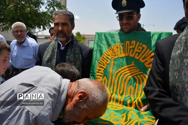 حضور دومین گروه کاروان خدام رضوی در شهرستان بشرویه استان خراسان جنوبی