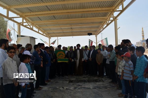 حضور دومین گروه کاروان خدام رضوی در شهرستان بشرویه استان خراسان جنوبی