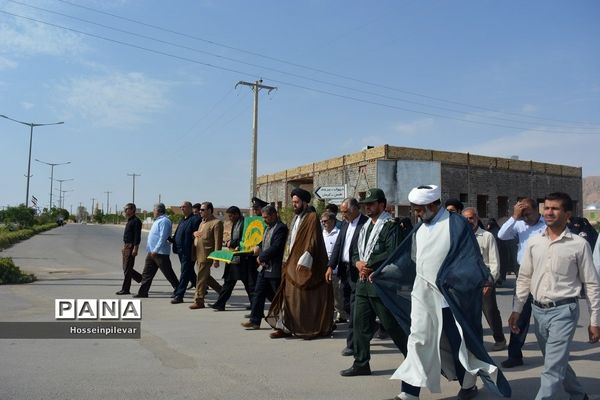 حضور دومین گروه کاروان خدام رضوی در شهرستان بشرویه استان خراسان جنوبی