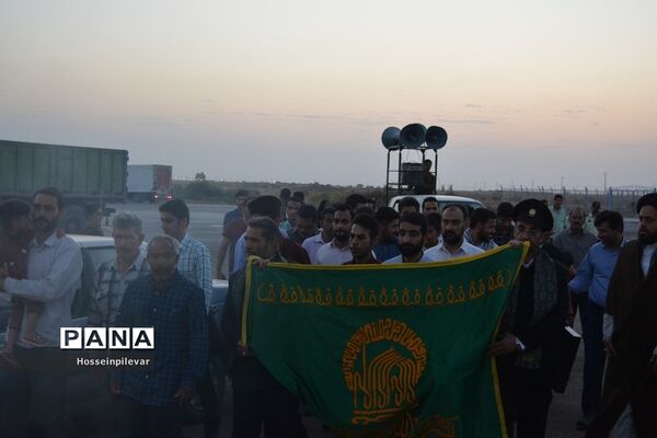 حضور دومین گروه کاروان خدام رضوی در عشق آباد طبس