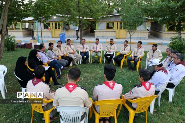 برگزاری جشنواره اردوی پیشتازان پسر و خبرنگاران پانا استان فارس