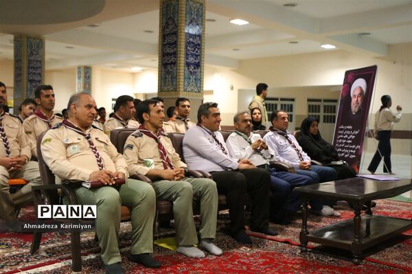 برگزاری جشنواره اردوی پیشتازان پسر و خبرنگاران پانا استان فارس