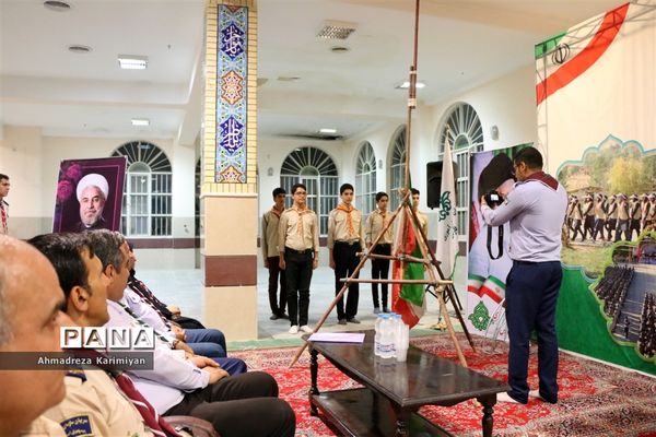 برگزاری جشنواره اردوی پیشتازان پسر و خبرنگاران پانا استان فارس