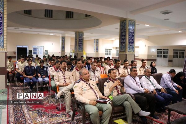 برگزاری جشنواره اردوی پیشتازان پسر و خبرنگاران پانا استان فارس