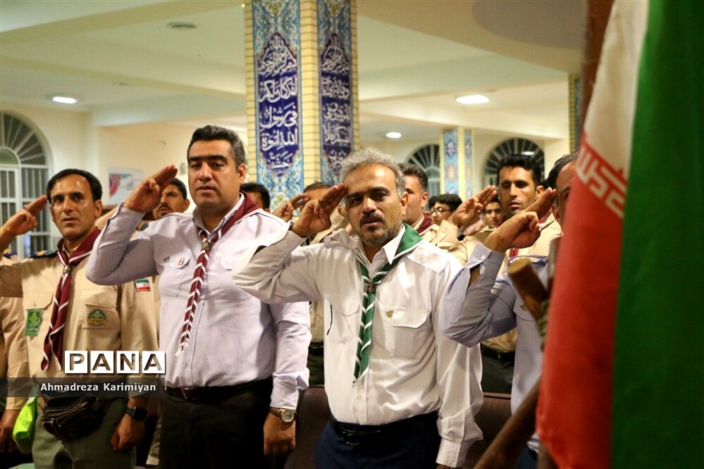 برگزاری جشنواره اردوی پیشتازان پسر و خبرنگاران پانا استان فارس