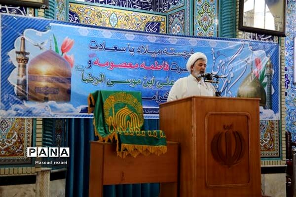 استقبال مردم شهرستان میانه از خادمان و حاملان پرچم متبرک رضوی
