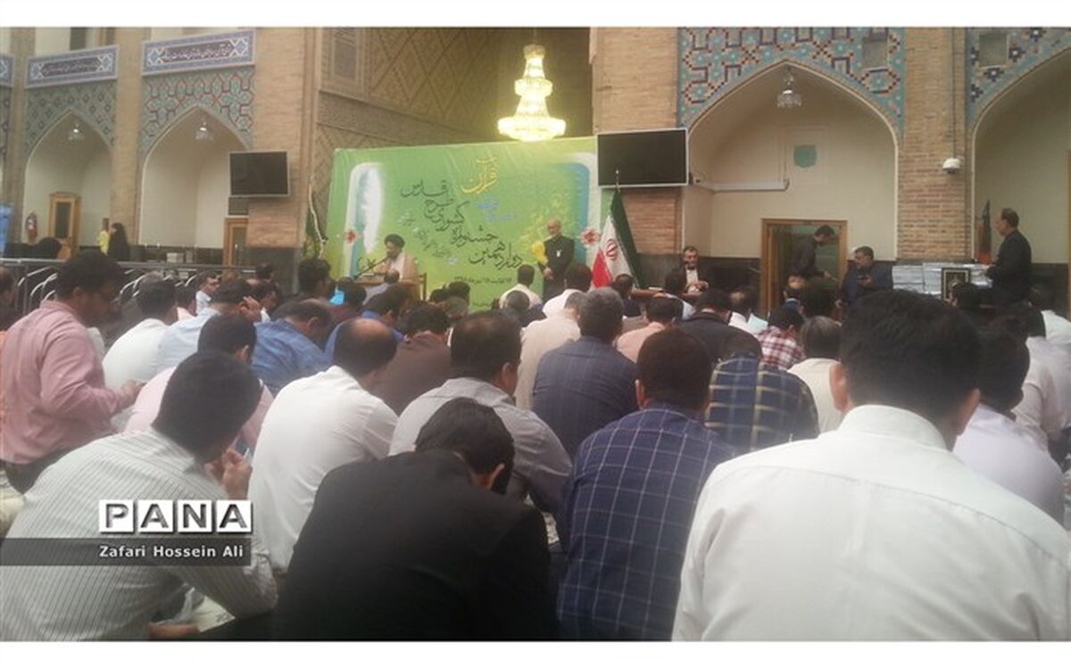 درخشش حافظ کل قرآن کریم خراسان شمالی در جشنواره کشوری طرح قدس