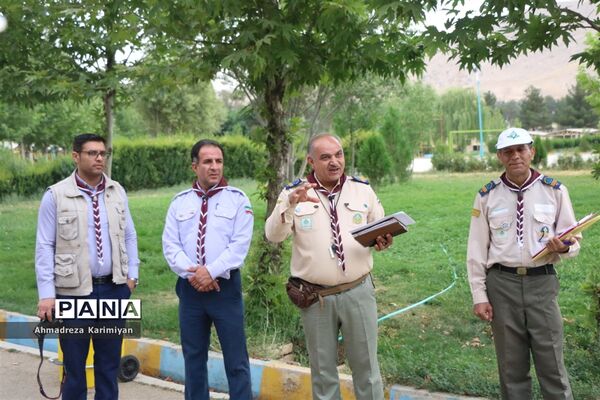 اولین روز از اردوی استانی پیشتازان فارس