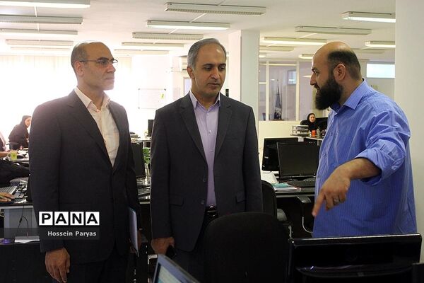 بازدید رئیس فدراسیون ورزش دانش‌آموزی از خبرگزاری پانا