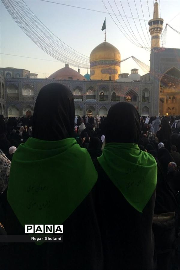 چهاردهمین دوره اردوی زیارتی دانش‌آموزان دختر زیارت‌ اولی سراسر کشور در مشهد مقدس