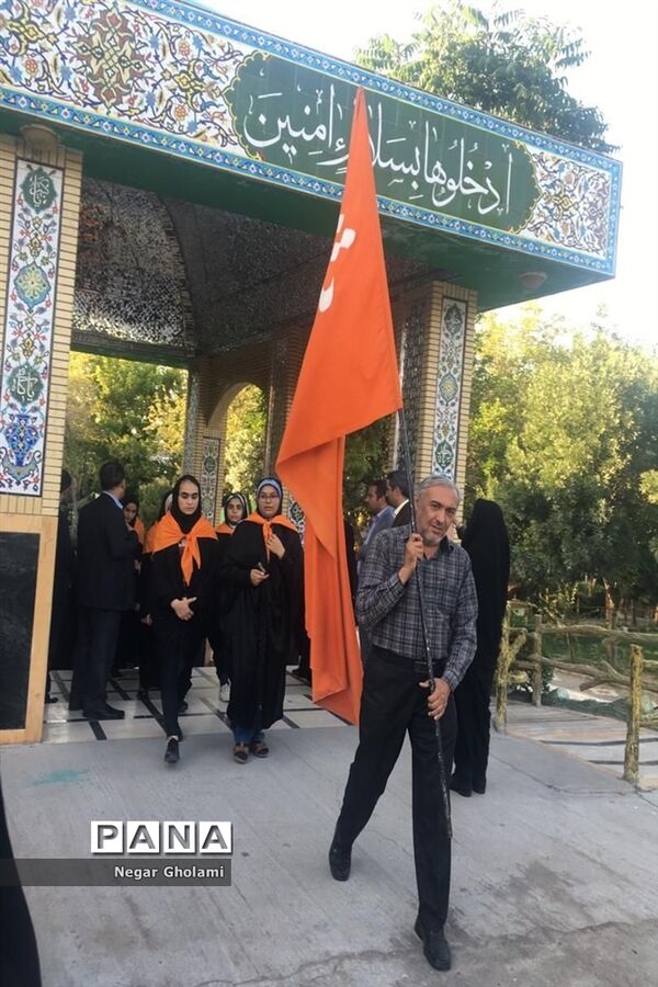 چهاردهمین دوره اردوی زیارتی دانش‌آموزان دختر زیارت‌ اولی سراسر کشور در مشهد مقدس