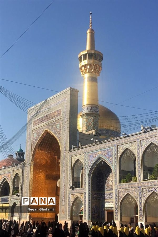 چهاردهمین دوره اردوی زیارتی دانش‌آموزان دختر زیارت‌ اولی سراسر کشور در مشهد مقدس