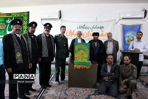 ورود کاروان زیرسایه خورشید به شهرستان دیارگل‌های نرگس استان خراسان جنوبی
