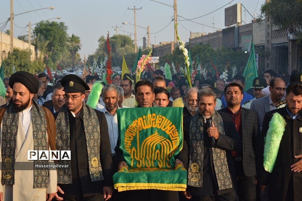 حضور دومین گروه کاروان خدام رضوی در شهرستان طبس استان خراسان جنوبی