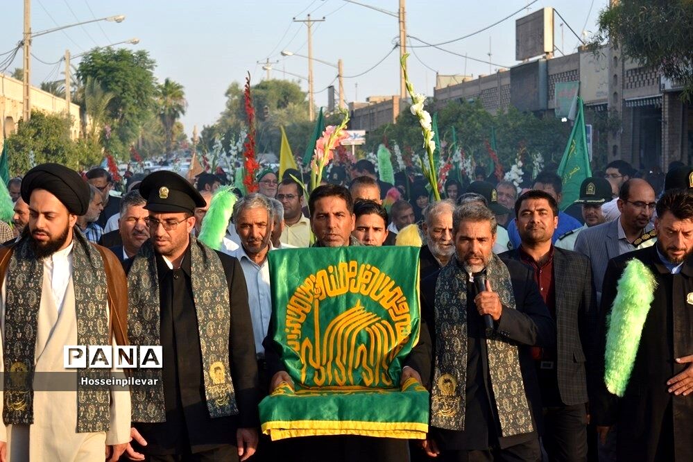 حضور دومین گروه کاروان خدام رضوی در شهرستان طبس استان خراسان جنوبی