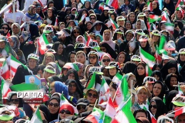 استقبال مردم خراسان شمالی از رئیس جمهوری