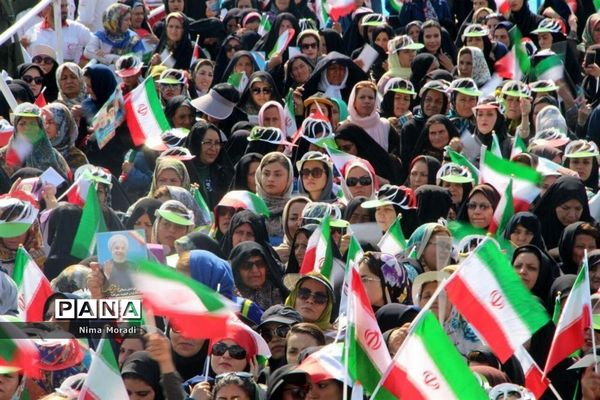 استقبال مردم خراسان شمالی از رئیس جمهوری