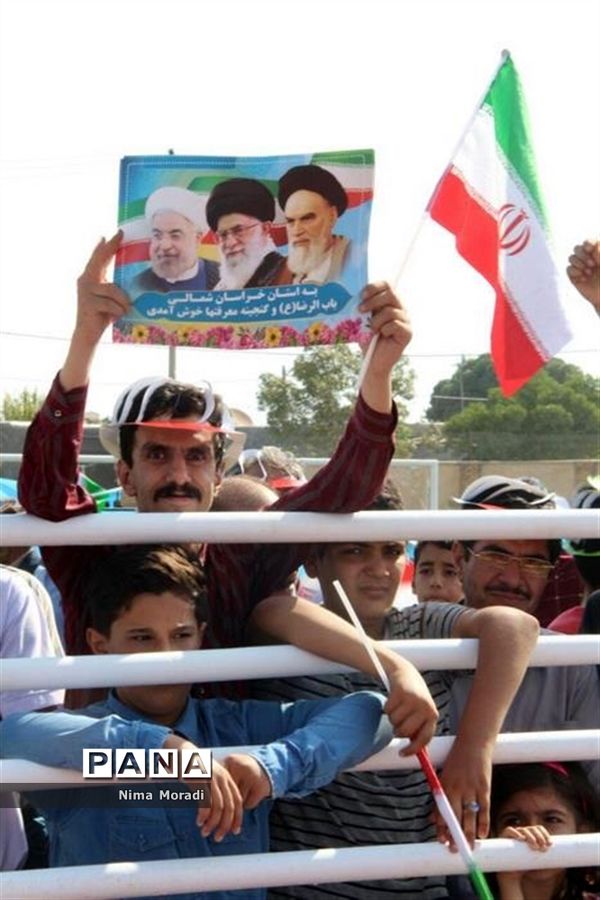 استقبال مردم خراسان شمالی از رئیس جمهوری