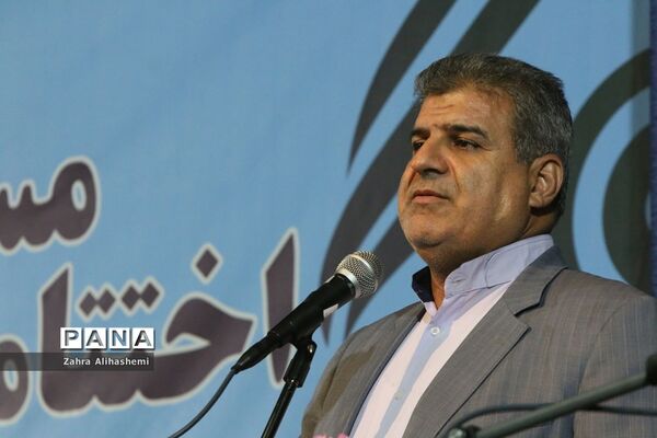 مراسم اختتامیه مسابقات ورزشی مدارس شهر تهران