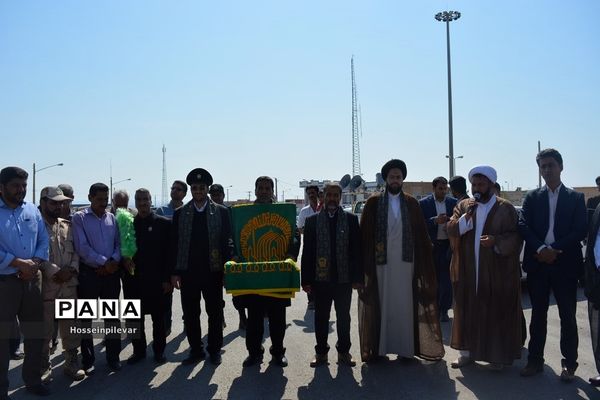 حضور دومین گروه کاروان خدام رضوی در شهرستان طبس استان خراسان جنوبی