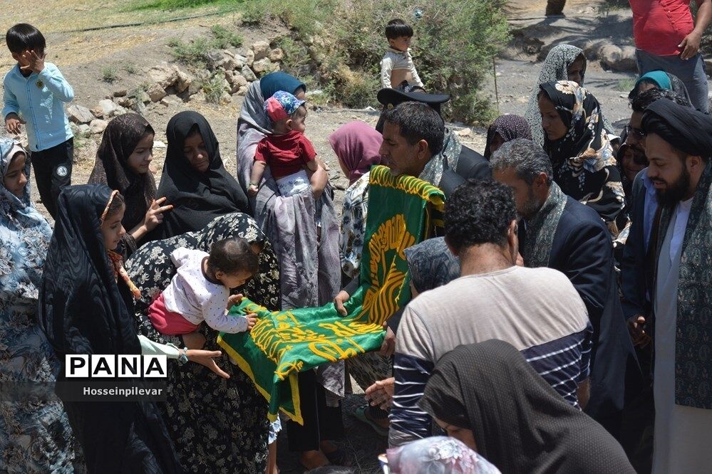 حضور دومین گروه کاروان خدام رضوی در شهرستان طبس استان خراسان جنوبی