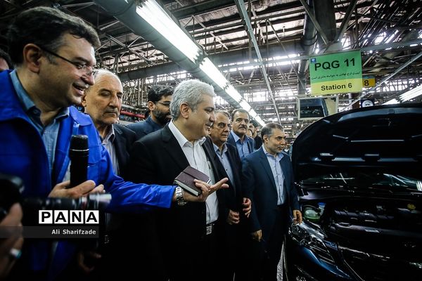 افتتاح خط تولید پژو 301