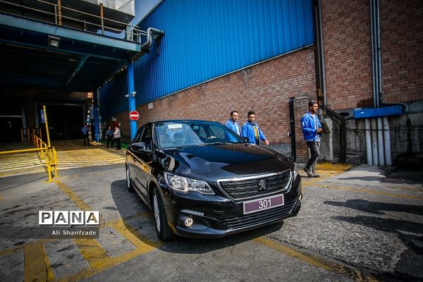 افتتاح خط تولید پژو 301