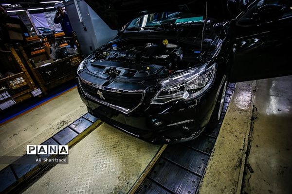 افتتاح خط تولید پژو 301