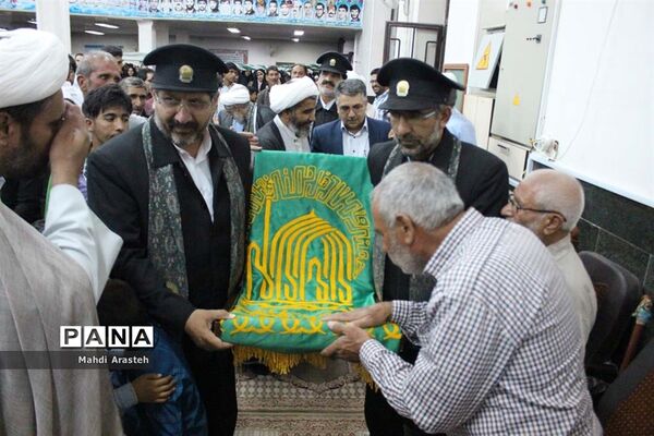 کاروان زیرسایه خورشید خراسان جنوبی در آخرین روز سفرخود به شهرستان سربیشه رسید
