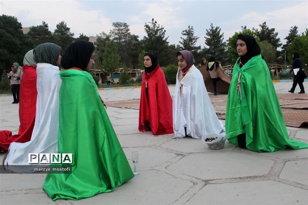 برگزاری نخستین روز از اردو استانی دانش آموزان پیشتاز دختر فارس