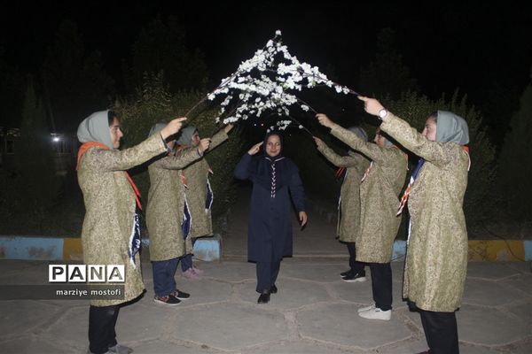 دومین روز از برگزاری اردوی دختران پیشتاز فارس